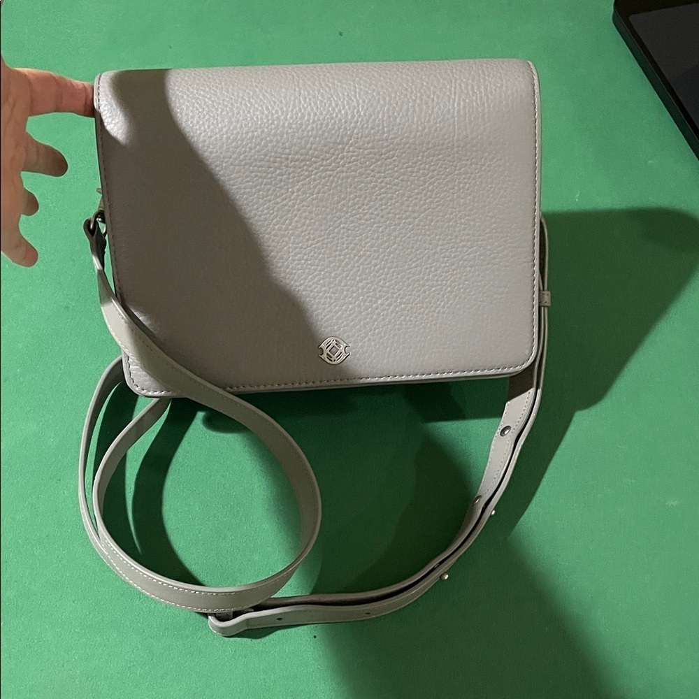 NWT Dagne Dover Sage Crossbody Bag Medium Size